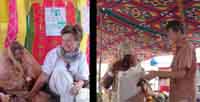 Ghislaine et Robban en Inde en septembre 2004