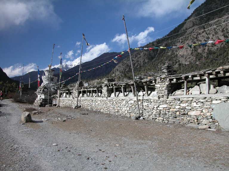 Tibetanska mani stenar