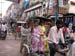 Utsikt frn en rickshaw