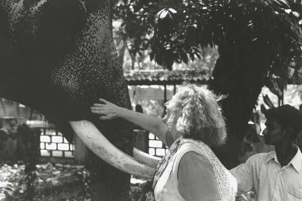 Karumalloor Surain and elephant