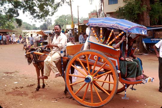 Badami Horse cart