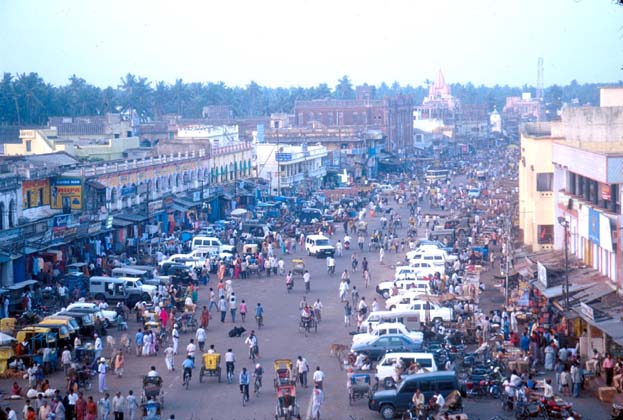 Puri View near Jagannath temple