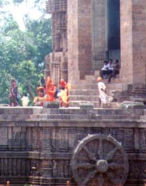 Konarak Temple wheel
