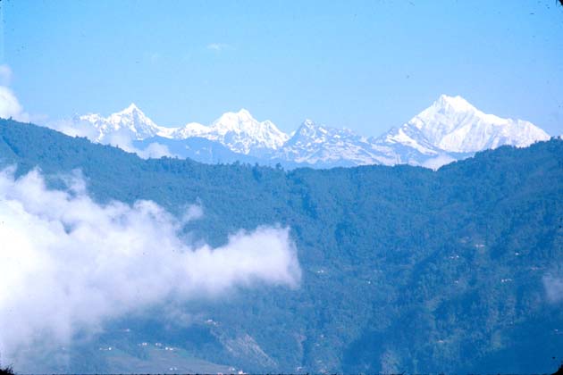 Gangtok Kanchendzonga views