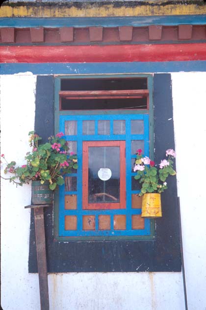 Rumtek monastery Window