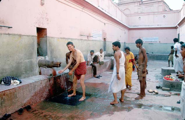 Rajgir Robert bathing