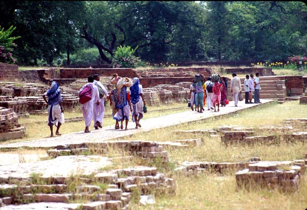 Sarnat Indian tourists