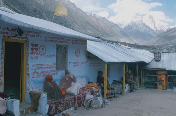 Gangotri trek Bhojbasa ashram