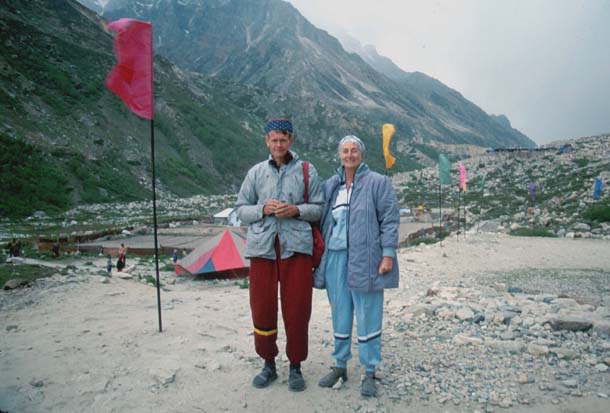 Gangotri trek Bhojbasa our lovely clothes