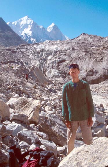 Gangotri trek Robt at Gaumukh