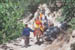 Gangotri trek Ponies with tourists