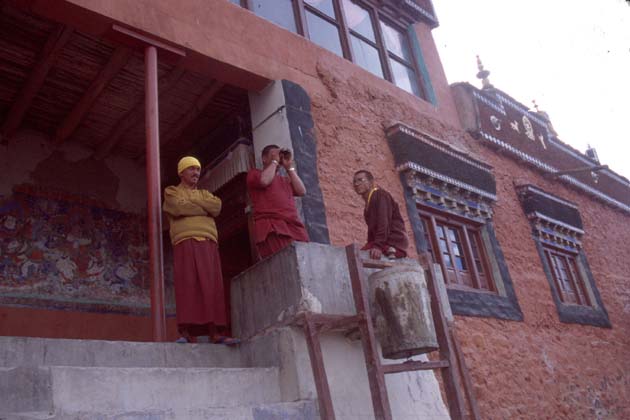 Nubra Monks at Diskit monastery