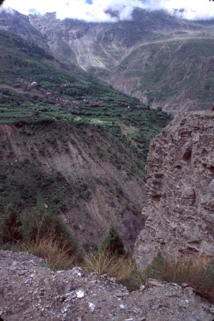 Ladakh High altitude fields