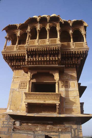 Jaisalmer Haveli tower