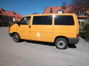 My VW van at Liding�, Sweden
