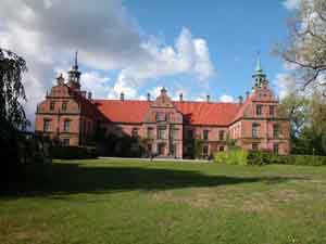 The castle of Karlsholm in Sk�ne, Sweden