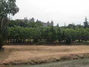 Carcassonne medieval castle in Southern France