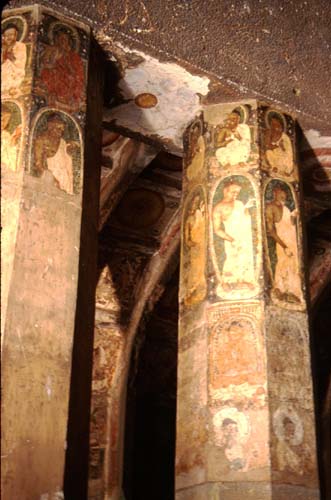 Ajanta Murals on Pillars