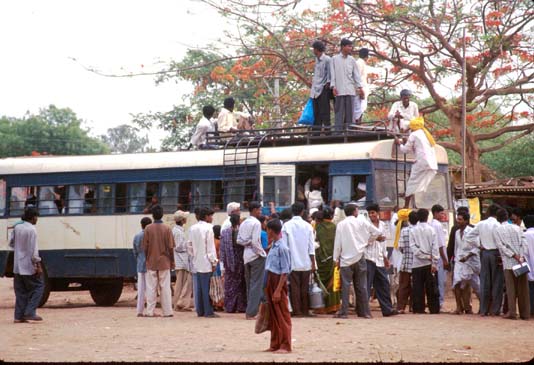 Karnataka Bus loading