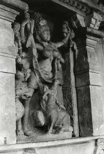 Aihole temple goddess