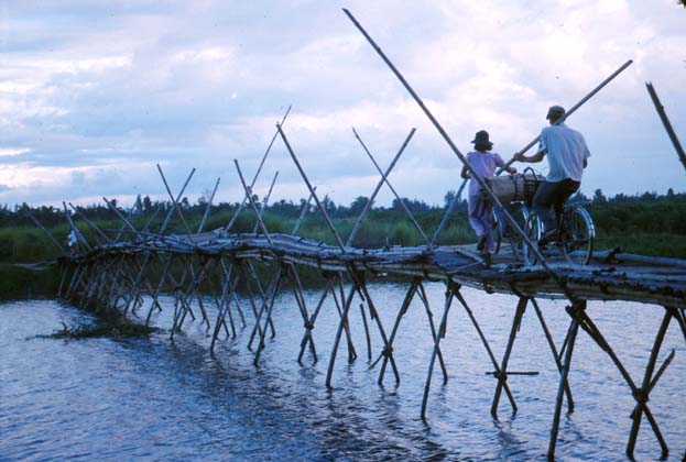 HoiAn Bridge of Bamboo Poles
