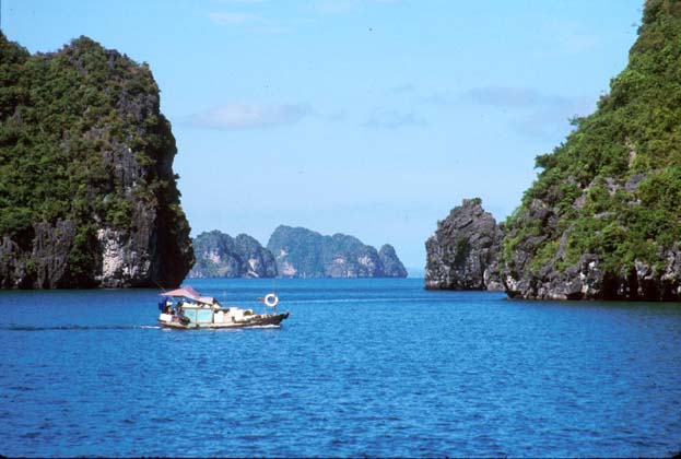 Halong Bay Limestone Formations