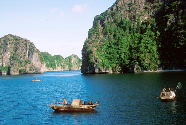 Halong Bay Sampans